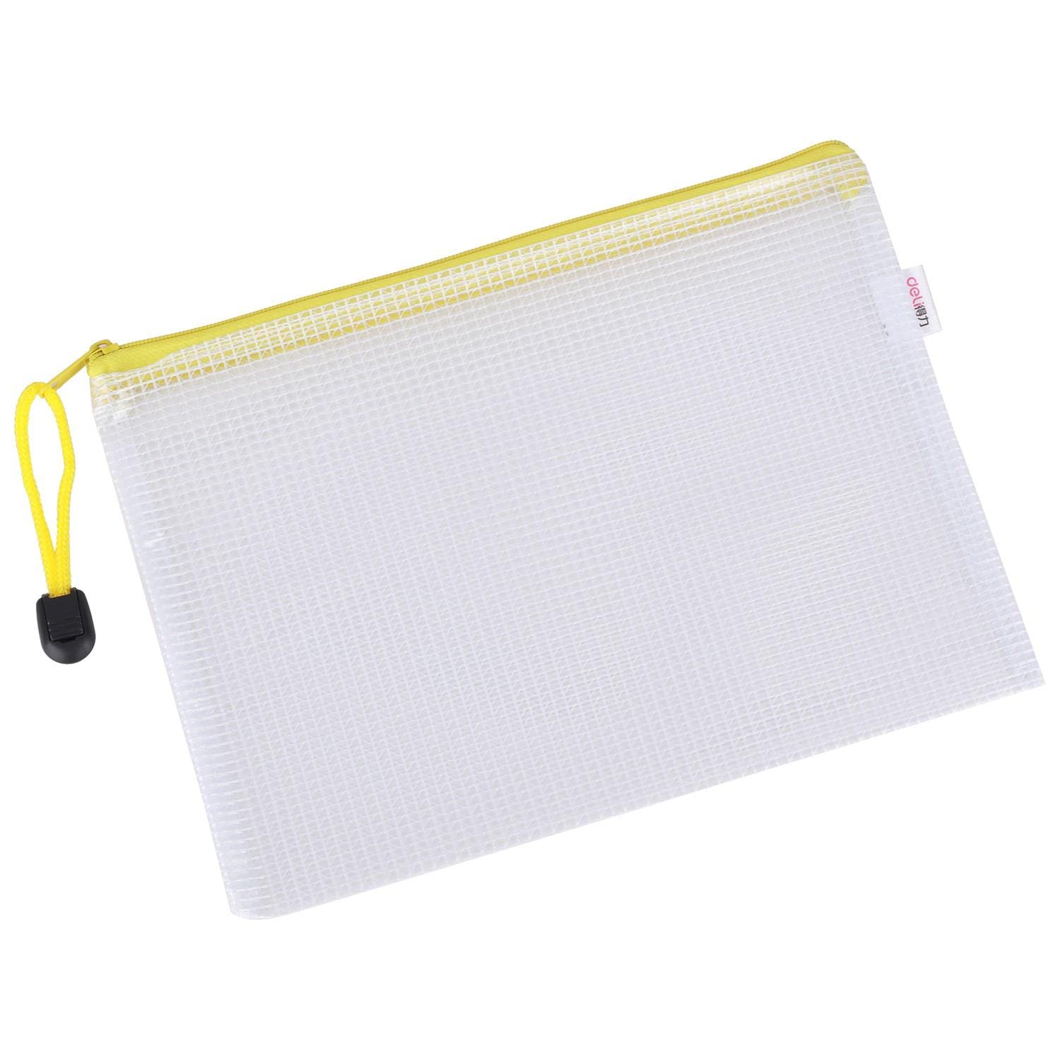 Deli A5 Zipper Document Bag – Assorted Colors