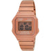 Casio Men's Rose Gold Dial Stainless Steel Band Watch - B650WC-5ADF - Safqqa