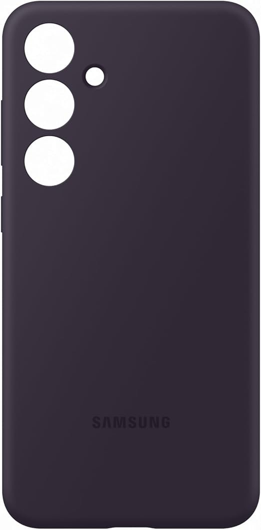 Samsung Galaxy S24+ Silicone Case Dark Violet Soft Touch Cover