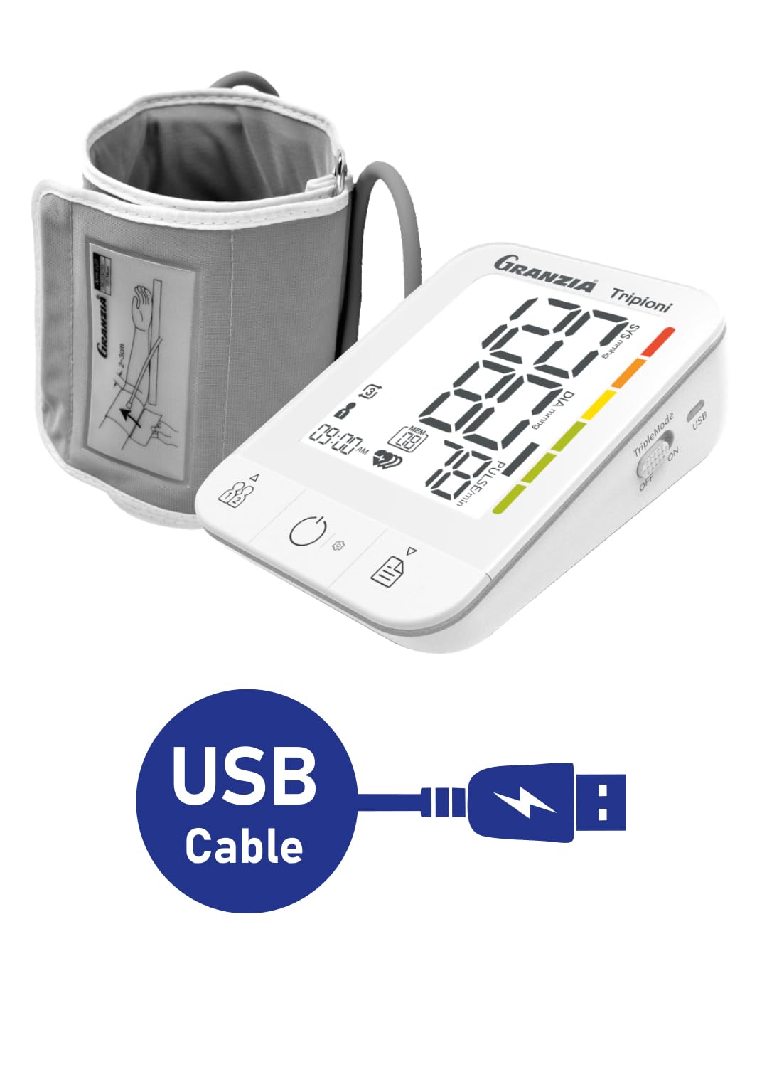 Granzia Tripioni Blood Pressure Monitor