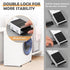 KELIXU Appliance Roller Stand with Wheels White Heavy Duty