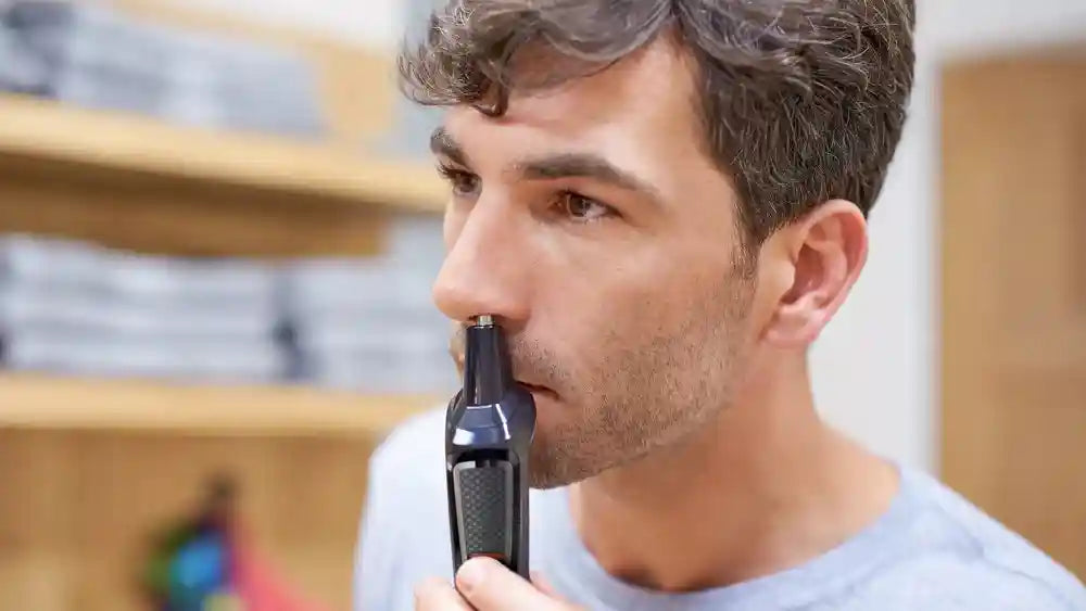Philips Series 3000 7-in-1 Multi Grooming Kit for Beard & Hair with Nose Trimmer Attachment - MG3720/13