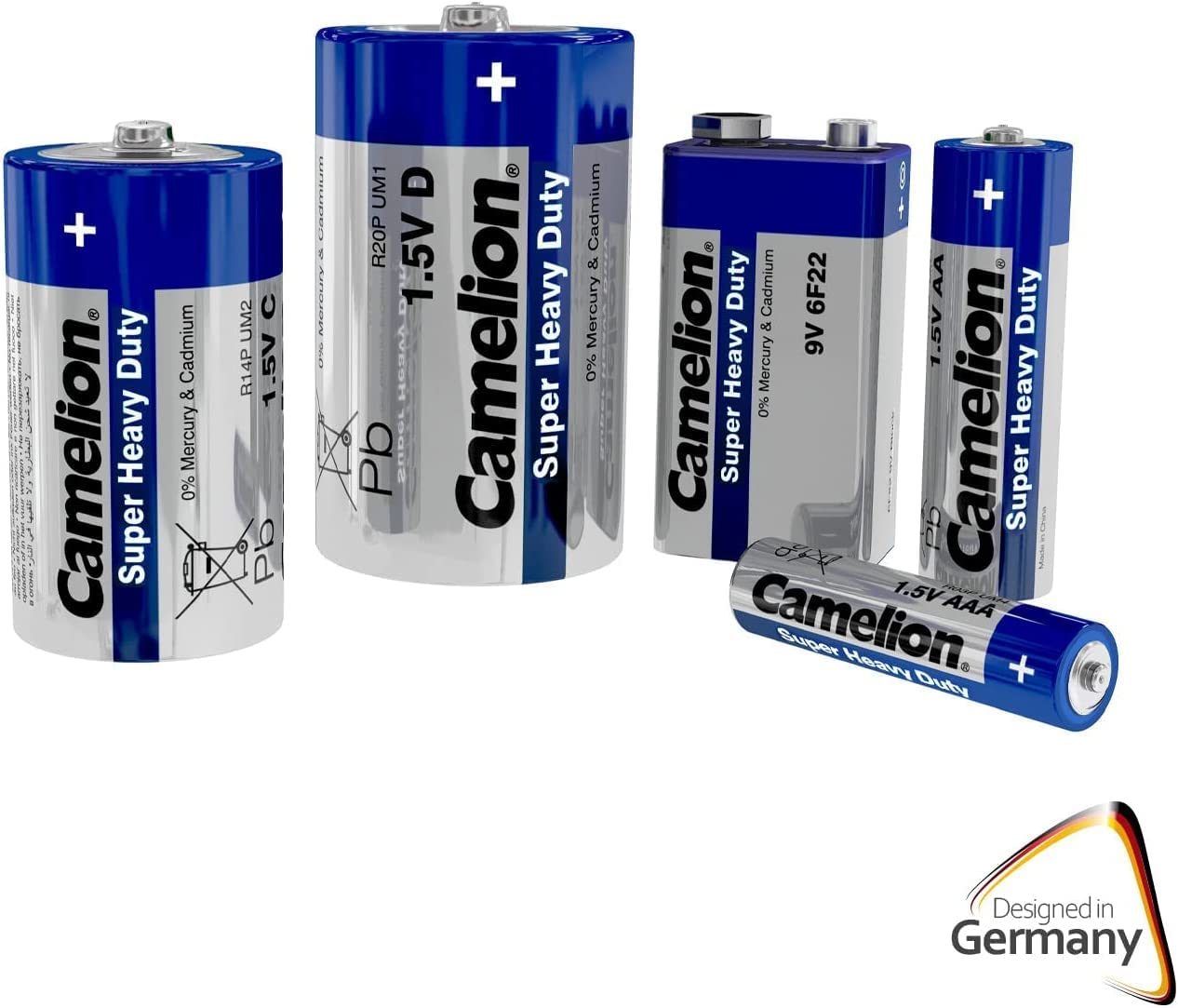 Camelion AAA 1.5V Batteries – Pack of 2 High Performance Alkaline Batteries