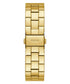 GUESS Watch for Women, Quartz Movement, Analog Display, Gold Stainless Steel Strap-GW0286L2