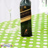 Unique Polka Dot Plastic Tablecloth, Lime Green