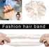 12 Pcs Satin Hair scrunchies, Colorful Silk Scrunchies Elastic Hair Tie Hair Band for Women Girls Teens Thick Thin Curly Hair