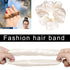 12 Pcs Satin Hair scrunchies, Colorful Silk Scrunchies Elastic Hair Tie Hair Band for Women Girls Teens Thick Thin Curly Hair