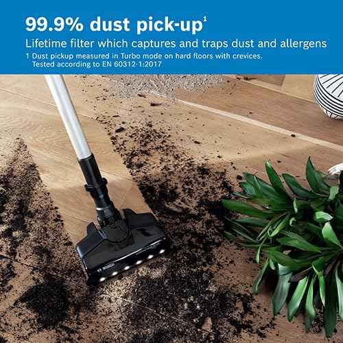 Bosch Unlimited 7 BCS711GB ProHome MultiUse Lightweight Cordless Vacuum Cleaner with Flex Tube & Accessories, 1 Battery 40 minutes runtime - Anthracite - Safqqa Egypt