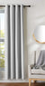 Cartela Thermal Insulated Blackout Curtains for Living Room/Bedroom (Silver, 140 x 260cm)