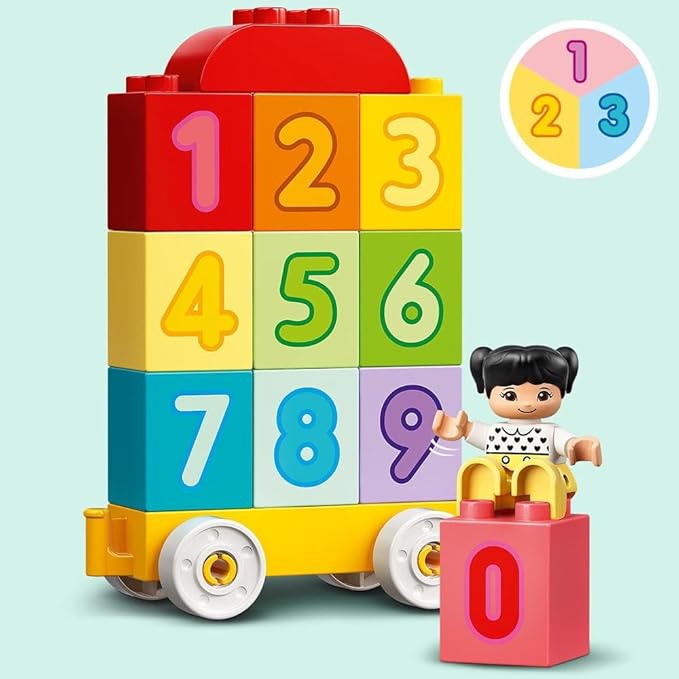 LEGO Numbers Train 1-2-3 – Educational Toy for KidsNumbers Train 1-2-3 – Educational Toy for Kids
