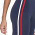 U Athleisure Side Contrast Double-Stripe Cropped Traning Tights for Women