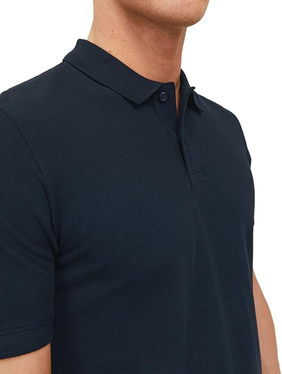 JACK & JONES Men Polo T-Shirt Navy Short Sleeve – Safqqa Egypt