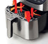 Ariete 4628 AIRY FRYER Metal Air Fryer with Large 7L basket & 12 pre-set programs, Suitable for fried fish, meat, croquettes, chips and breaded foods
