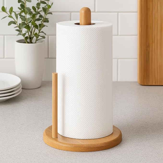 FITTO  Kitchen Paper Roll Holder With Non-Slip Base – Safqqa Egypt