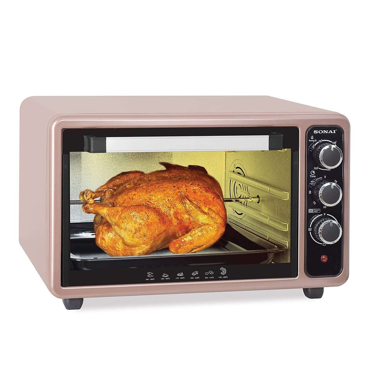 Sonai Electrical Oven, 90 min timer , 40L , 1300 Watt ,SH-5500