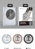 Next Store Premium Metal Ring Holder 360° Rotation Magnetic Phone Mount Silver