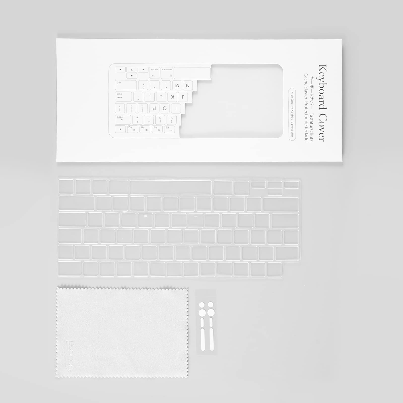 EooCoo Keyboard Cover compatible for 2023 M2 Macbook Air 15