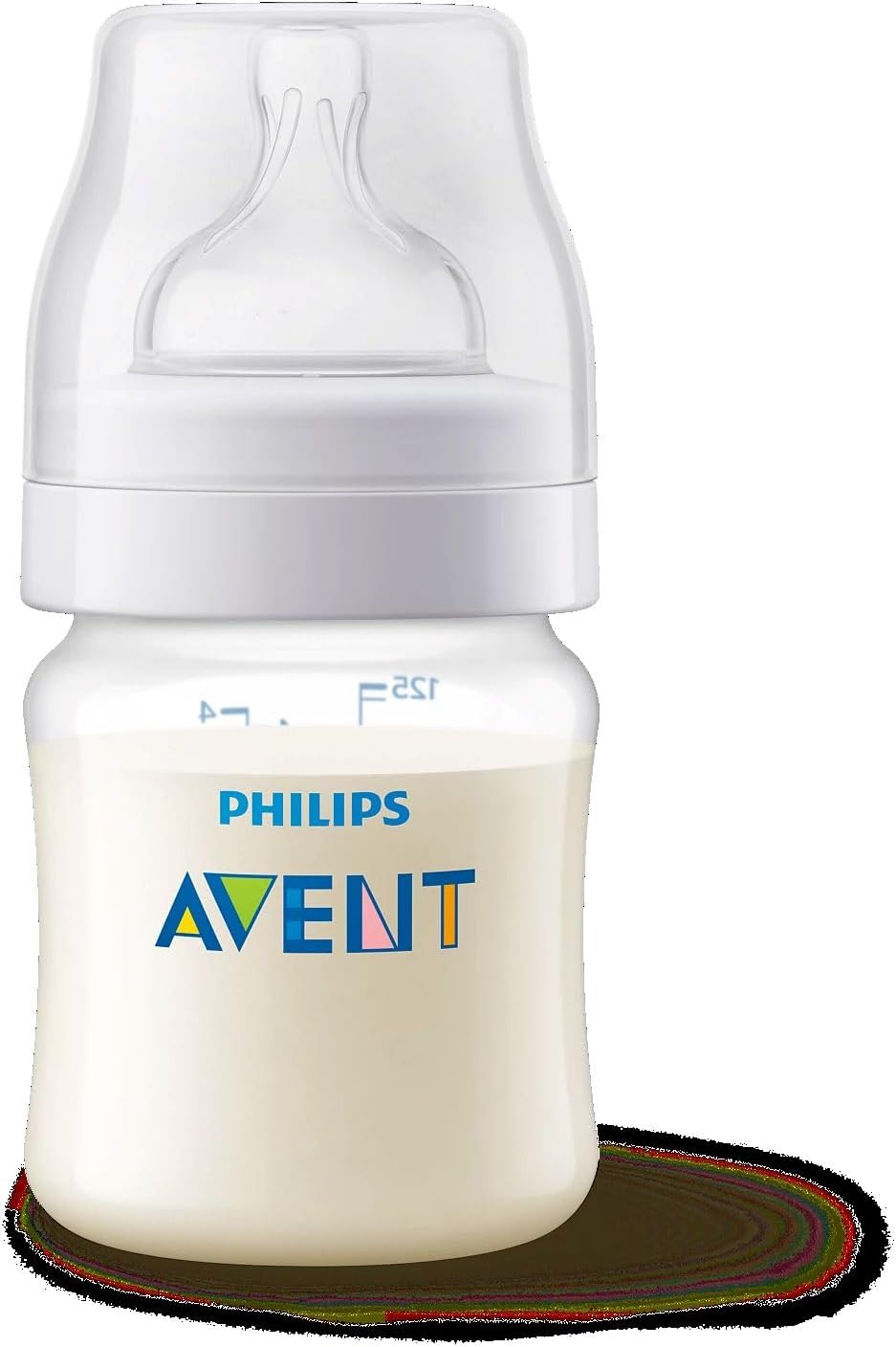 AVENT Philips Anti-Colic Baby Bottle 125ml White +0Month Pack of 2 - Safqqa Egypt