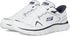 Skechers Men Shoes White Navy Casual Comfort Sneakers