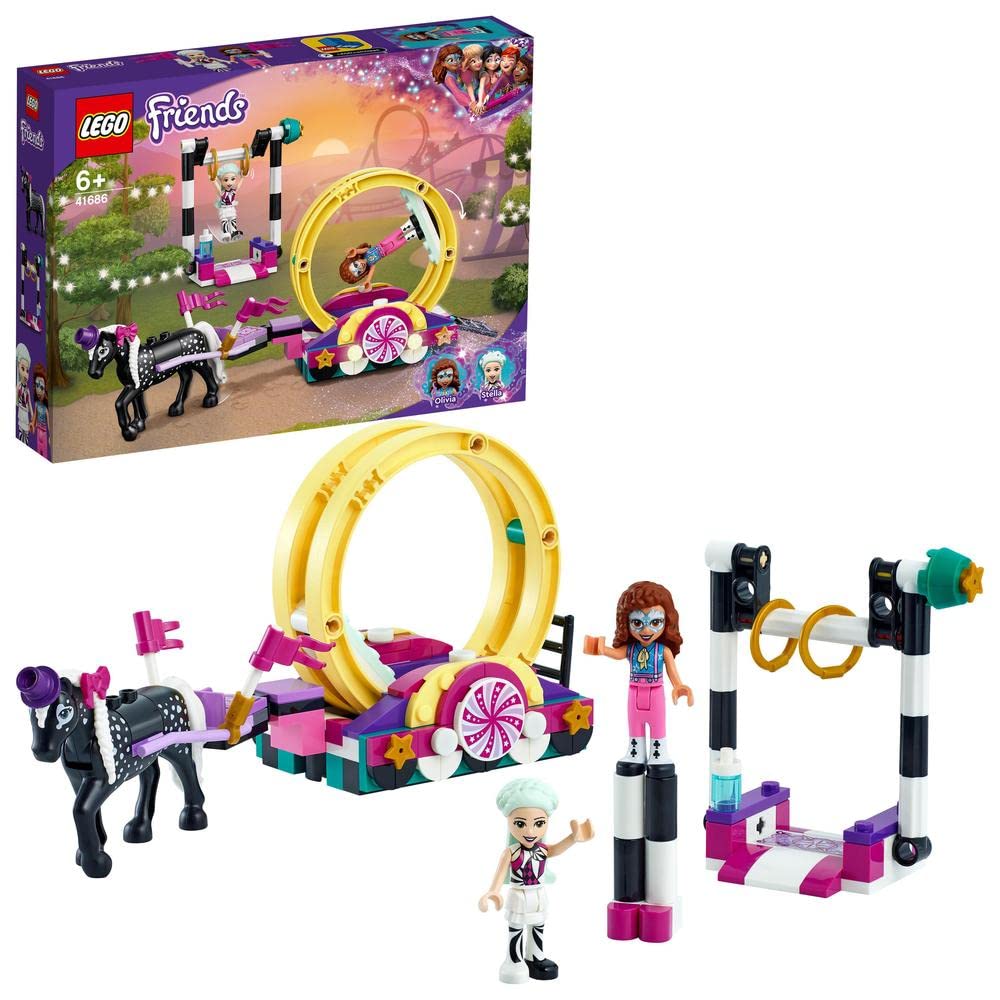 LEGO Friends  Magical Acrobatics 41686 Building Kit (223 Pieces)