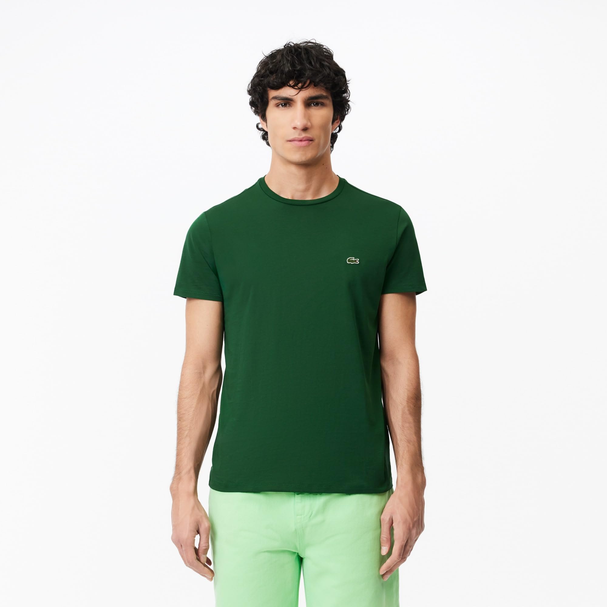 Lacoste Mens Classic TH6709 T-Shirts