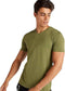 Splash Mens Vneck Solid T-Shirt - Safqqa Egypt