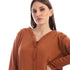 JAMILA Long Sleeves Short Length Cardigan With Buttons For Women,Crafted from soft, premium fabric for a luxurious feel.