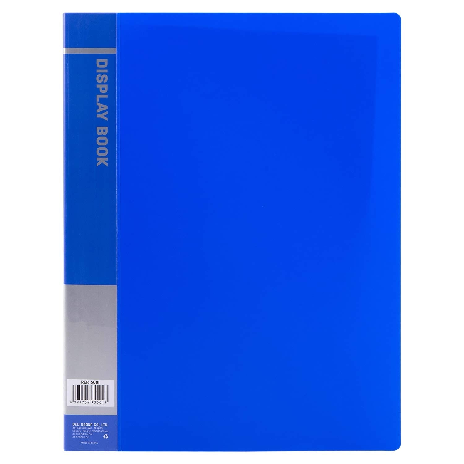 Deli Display Book Antistatic pocket for easy paper - E5001, assorted Colors