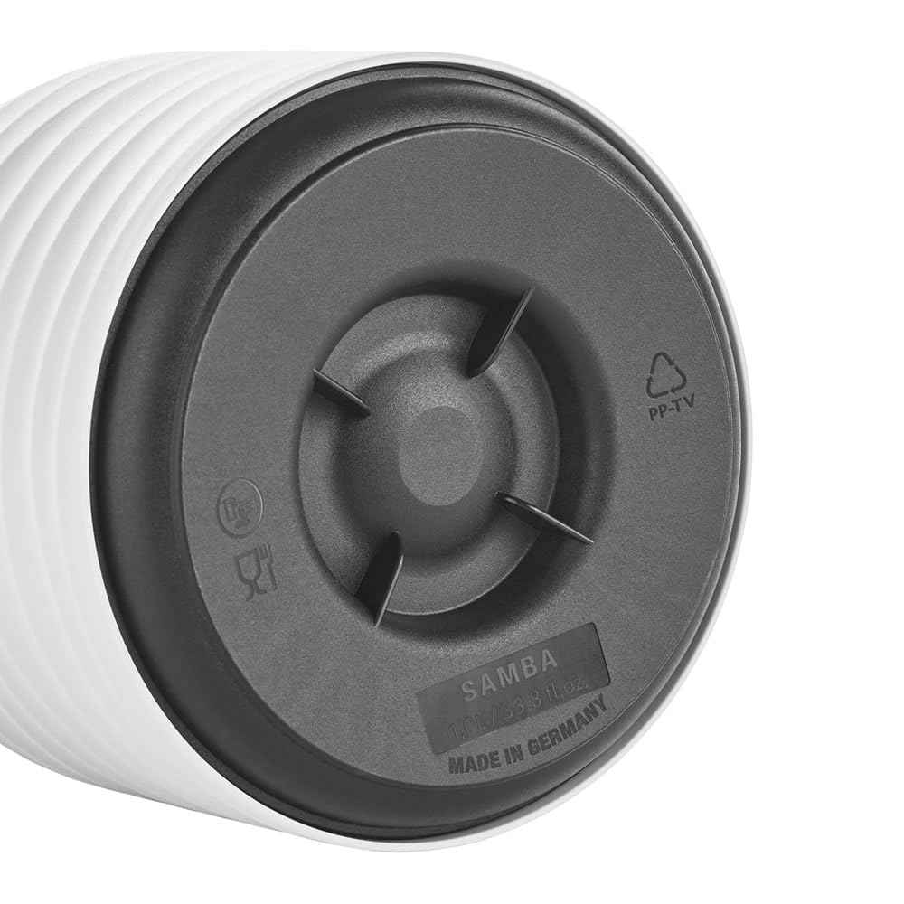 Emsa Samba Wave N40115 Insulated Jug – 1.0 L, Quick-Press, Leak-Proof