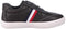 Karisma J.B Collection Faux Leather Side-Stripe Low-Top Lace-Up Shoes for Boys