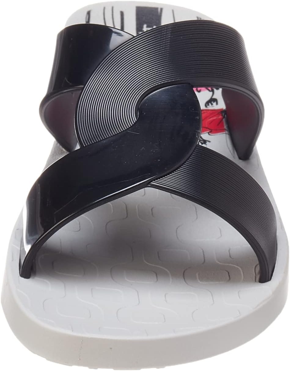 Ipanema Women Slippers Grey Black Casual Comfortable Flip Flops – Safqqa Egypt