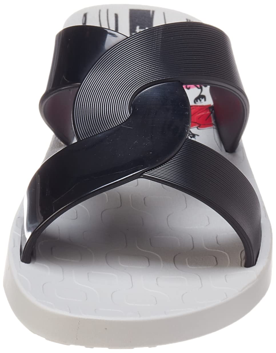 Ipanema Women Slippers Grey Black Casual Comfortable Flip Flops