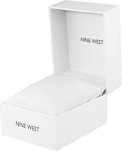 Nine West Women's Strap Watch Rose Gold Elegant Analog Design