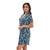 Elegant Womens Night shirt half sleeves Pajama Set - Safqqa Egypt