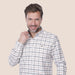 Dockland Long Sleeve Checkered Shirt For Men,Classic checkered design for a timeless look. - Safqqa