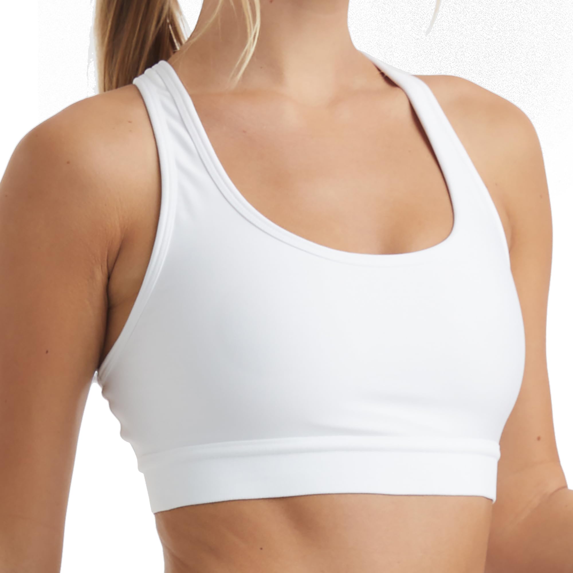 Hanes Women’s Compression Racerback Sports Bra