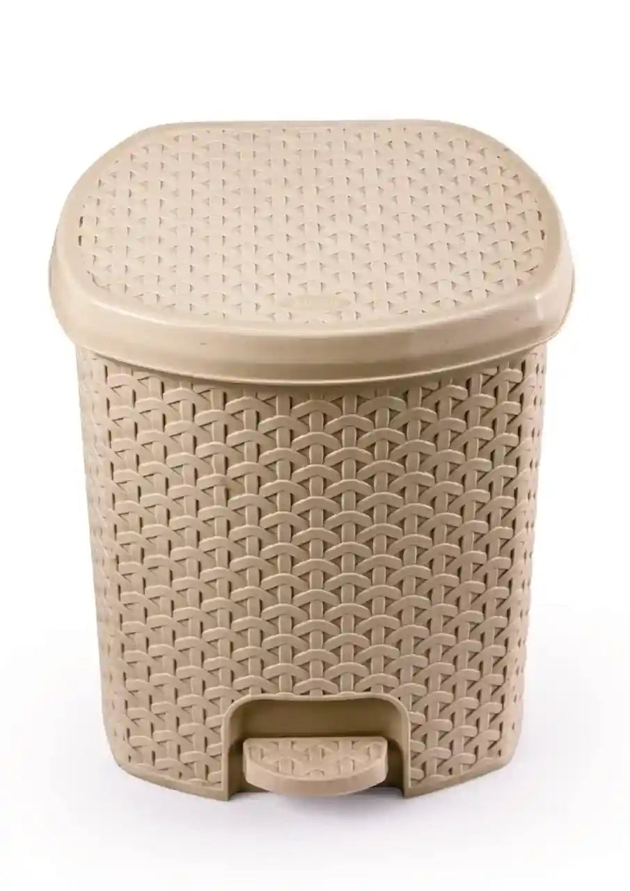 El watania ratan trash bin size 1 beige - Safqqa Egypt