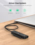 محول UGREEN من USB C إلى Sata كابل قارئ قرص صلب خارجي 2.5 SSD مجموعة نقل UASP مدعومة متوافقة مع Samsung و Crucial و WD و Toshiba قرص صلب داخلي Sata HDD SSD وجهاز كمبيوتر محمول USB C مثل MacBook