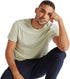 Solid T-shirt with Crew Neck and Short Sleeves - Safqqa Egypt