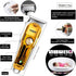 VGR Professional Hair Trimmer, Cordless T-Blade with Multiple Length Controls, USB Fast Charging, Gold