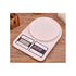 Generic Digital Countertop Kitchen Scale - 10 Kg, White, Easy to Use, Very Effective, Safe, Precision Balanced - Safqqa Egypt