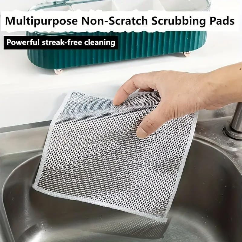 "Genius Cleaning Towel for Kitchen - Cleaning Solutions Without Scrap (20x20cm)"