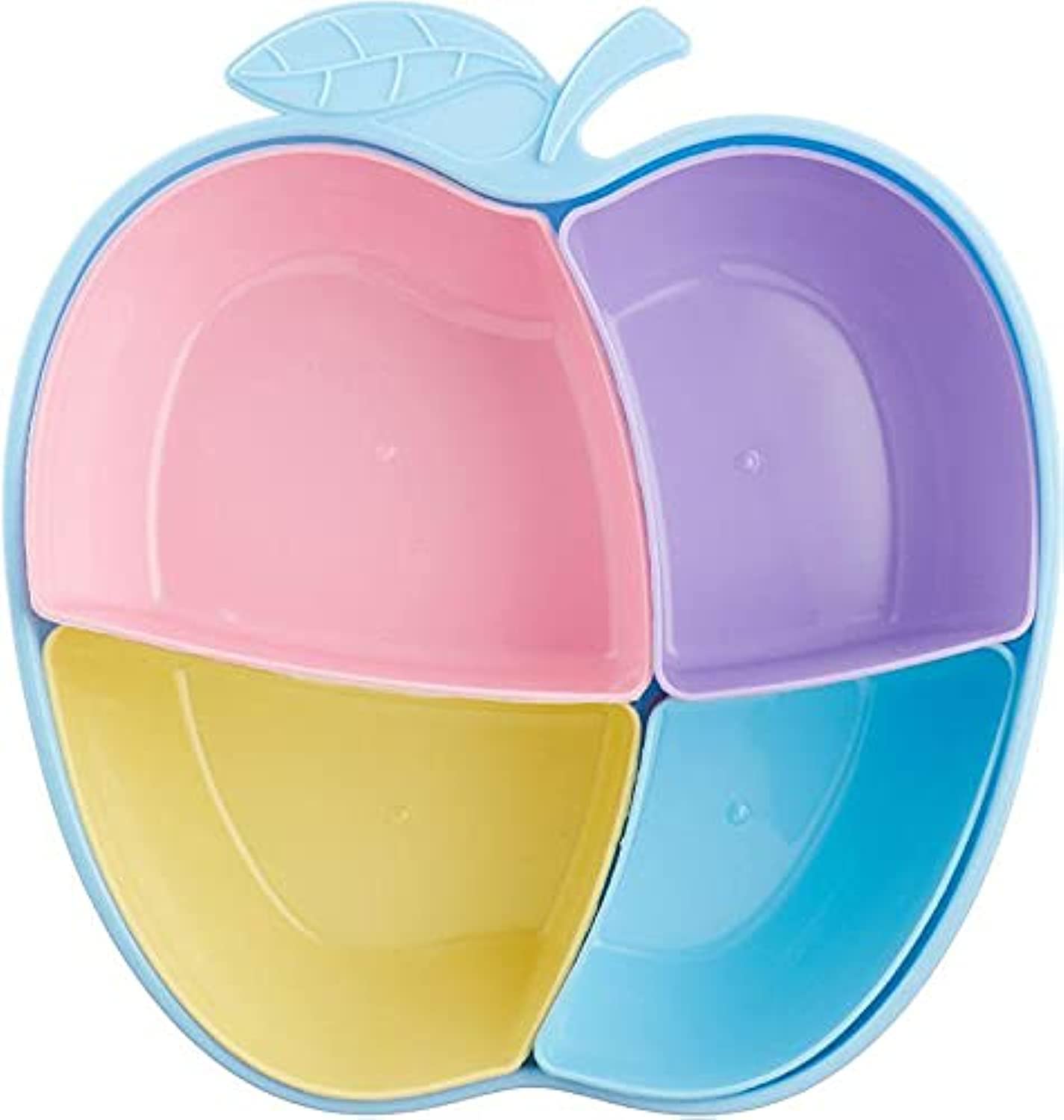 El-Yassin ,Plastic apple-shaped snack dish• Made from durable plastic for long-lasting use – Safqqa Egypt
