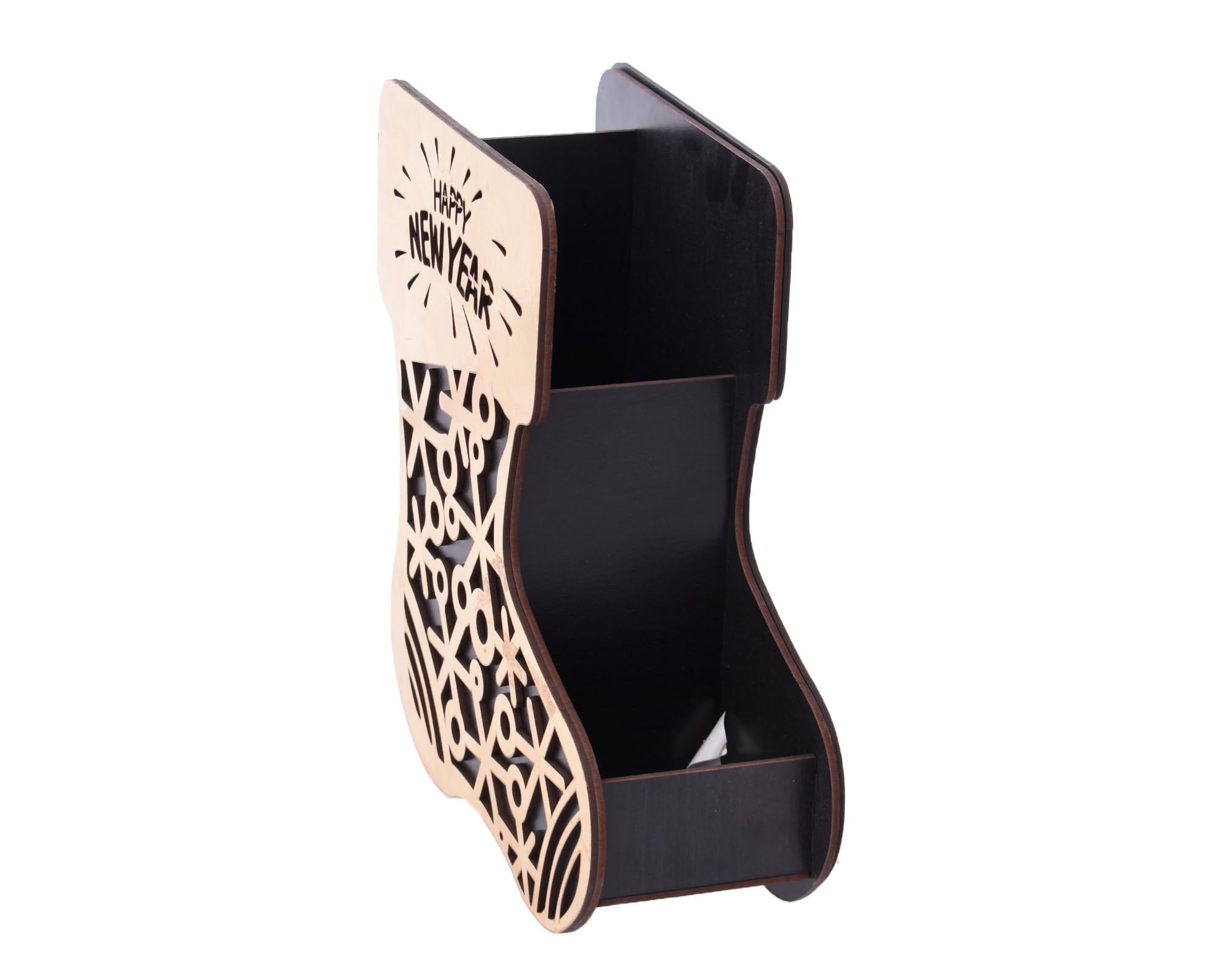 Generic Wooden Remote Control Holder With a Syrup Design