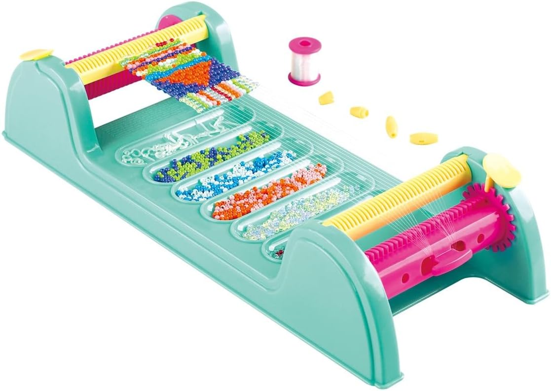 Playgo Beads Weaving Machine, Multi-Colour, 6024, 16 Pcs
