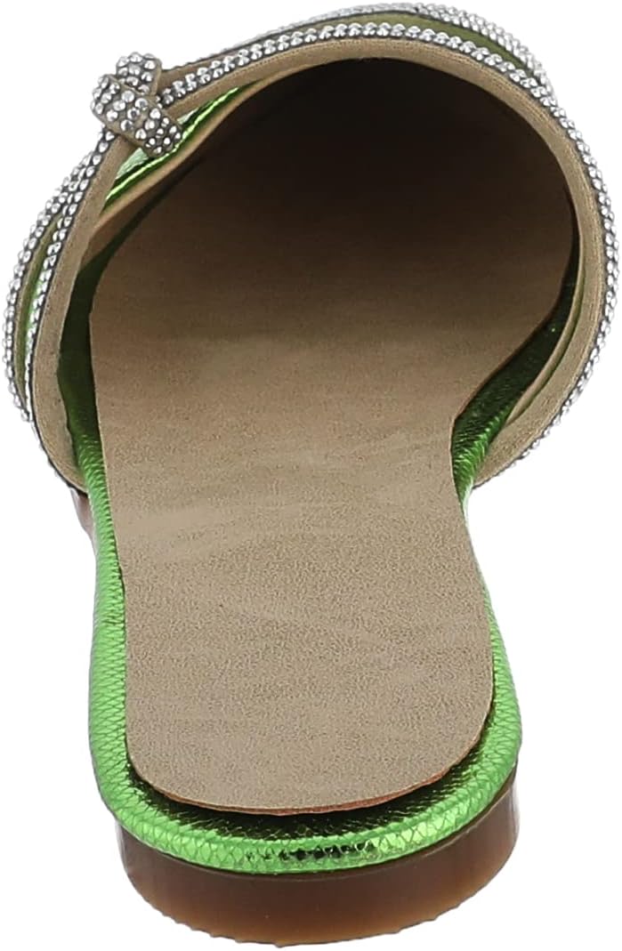 Sway Slippers For Womens Lime Green Soft cushioned footbed for daily comfort