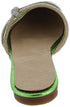 Sway Slippers For Womens Lime Green Soft cushioned footbed for daily comfort