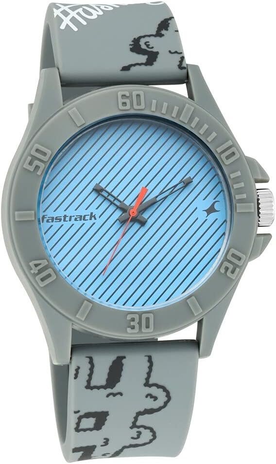 Fastrack Men Analog Watch Blue Dial 68013PP04 Casual Wristwatch