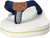 White Rubber Flip Flop Slipper For Kids With Colorful Fabric Strap - White Size:S - Safqqa Egypt