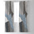 Modern Geometric Shapes Printed Shaper Curtain - Safqqa